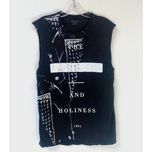 All saints vintage sleeveless tshirt M